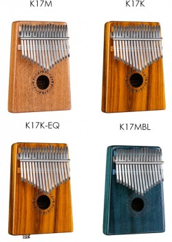GECKO KS17EQ 17音 便携卡林巴 拇指琴带EQ KALIMBA 