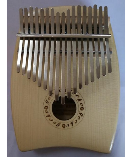 GECKO K17SP 17音 便携卡林巴 雲杉木拇指琴 KALIMBA 