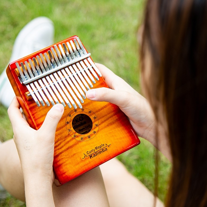 GECKO MC-L / MC-S 17音 便携卡林巴 虎紋楓木 拇指琴 KALIMBA 