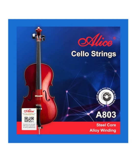 Alice A803 大提琴 琴弦 弦線 (一套) Alice A803 大提琴 琴弦 弦線 (一套)