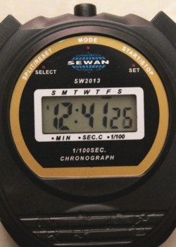 世運秒錶 電子計時秒錶 SW-2013 運動計時器