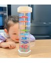 22CM 大木質款塑膠 雨聲沙筒 maraca(單個裝)