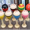 16CM 兒童木質 底坐款 沙錘 底坐沙錘 maraca (單個裝)