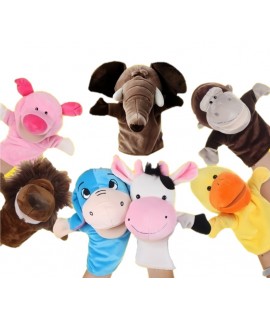 兒童 動物手偶 手套玩偶 24cm Animal Hand Puppets (單個裝)