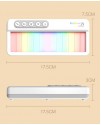 兒童 口袋迷你 彩虹燈光 早教電子琴