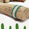 VOZ DE CACTUS / Terre 南美雨棍 仙人掌雨聲棒 Rainstick (長25CM)