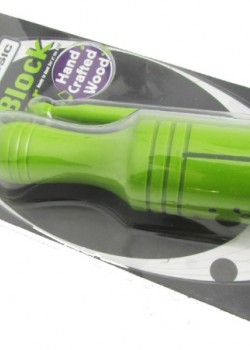 木質綠色 單響筒 單响桶