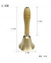 木柄 手搖鈴鐺 6.5CM 課鈴