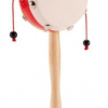 7CM 兒童 木質手摇鼓 手搖撥浪鼓