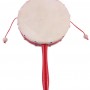 15CM 兒童 木質手摇鼓 手搖撥浪鼓