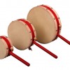 15CM 兒童 木質手摇鼓 手搖撥浪鼓