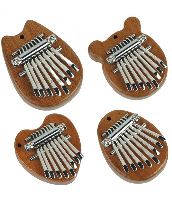 兒童 8音 迷你 便携卡林巴 迷你拇指琴 MINI KALIMBA (一套四款)