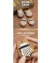 兒童 8音 迷你 便携卡林巴 迷你拇指琴 MINI KALIMBA (一套四款)
