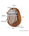 兒童 8音 迷你 便携卡林巴 迷你拇指琴 MINI KALIMBA (一套四款)
