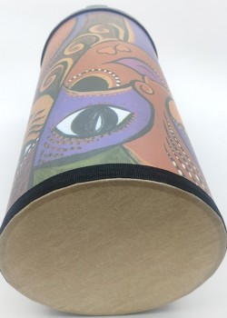 20cm 兒童 高身花鼓 手敲打擊鼓 手提鼓