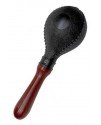 26CM 兒童圓頭 大塑膠沙錘 黑色 maraca (單個裝)