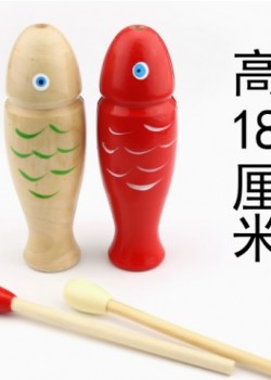 兒童 木製 小木魚