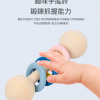 兒童木質 彩色五環 手搖鈴