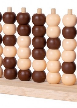 兒童木製 立體 四子棋 四連棋