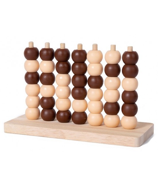 兒童木製 立體 四子棋 四連棋