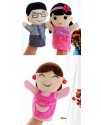 兒童 卡通一家人手偶 手套玩偶 25cm Family Hand Puppets (單個裝)