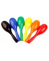 24CM 兒童 彩色橢圓 塑膠沙錘 maraca (單個裝) 24CM 兒童 彩色橢圓 塑膠沙錘 maraca (單個裝)
