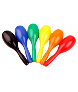 24CM 兒童 彩色橢圓 塑膠沙錘 maraca (單個裝) 24CM 兒童 彩色橢圓 塑膠沙錘 maraca (單個裝)
