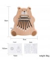 兒童 8音 迷你 小熊拇指琴 便携卡林巴 迷你拇指琴 MINI KALIMBA