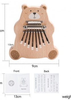 兒童 8音 迷你 小熊拇指琴 便携卡林巴 迷你拇指琴 MINI KALIMBA