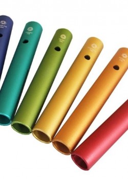 七彩蛙音管 蛙蛙管 七脈輪哇音管 7支套裝 Wah Wah Tubes 