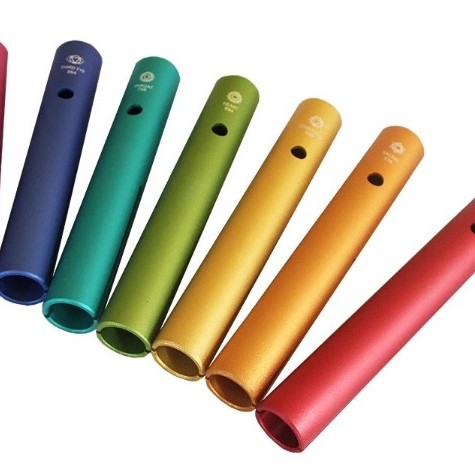 七彩蛙音管 蛙蛙管 七脈輪哇音管 單支裝 Wah Wah Tubes