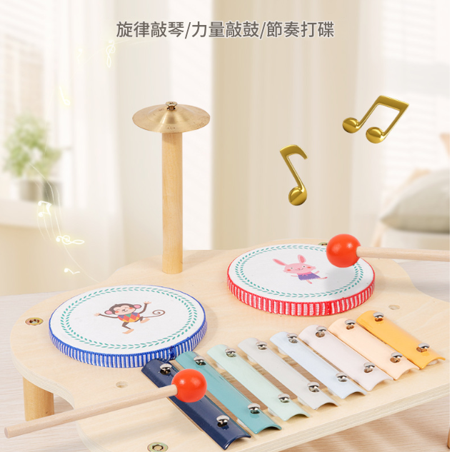 兒童 多功能木質 音樂台 敲擊台 ST15