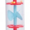19CM 大木質款塑膠 兔子與熊 雨聲沙筒 maraca(單個裝)