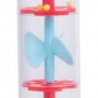 19CM 大木質款塑膠 兔子與熊 雨聲沙筒 maraca(單個裝)