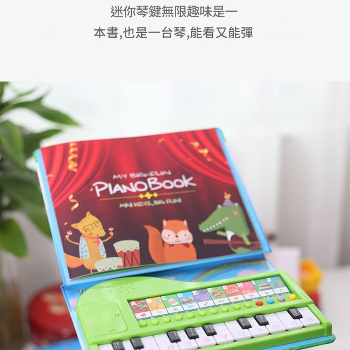 兒童 多功能 卡通電子琴書 CS-BF2