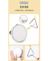 兒童木製 彩色 敲擊樂器 手搖樂器 (7件套裝) ST19