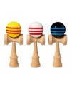 木製技巧球 劍球 劍玉 Kendama 條紋款 (18CM) KE01