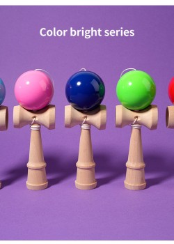 木製技巧球 劍球 劍玉 Kendama 亮面款 (18CM) KE03