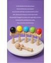 木製技巧球 劍球 劍玉 Kendama 磨砂面款 (18CM) KE04