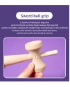 木製技巧球 劍球 劍玉 Kendama 磨砂面款 (18CM) KE04