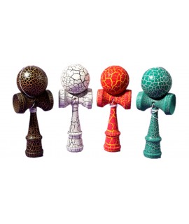 木製技巧球 劍球 劍玉 Kendama 裂紋款 (18CM) KE02