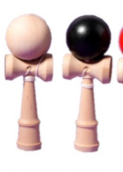 木製技巧球 劍球 劍玉 Kendama 磨砂面款 (18CM) KE04