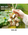 黑果果殼 手鈴 果殼手搖鈴 暖陽果殼包鈴 小串堅果手鈴
