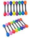 20CM 兒童 雙頭 塑膠沙錘 maraca (單個裝)