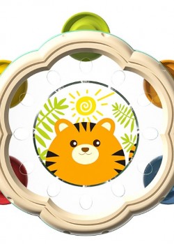 兒童 塑膠鈴鼓 搖鈴手拍鼓 手搖鈴鼓 鈴鼓