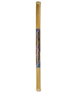 印尼 竹製彩繪 雨棍 彩繪竹雨聲棒 彩繪雨棍 Rainstick (長100CM)