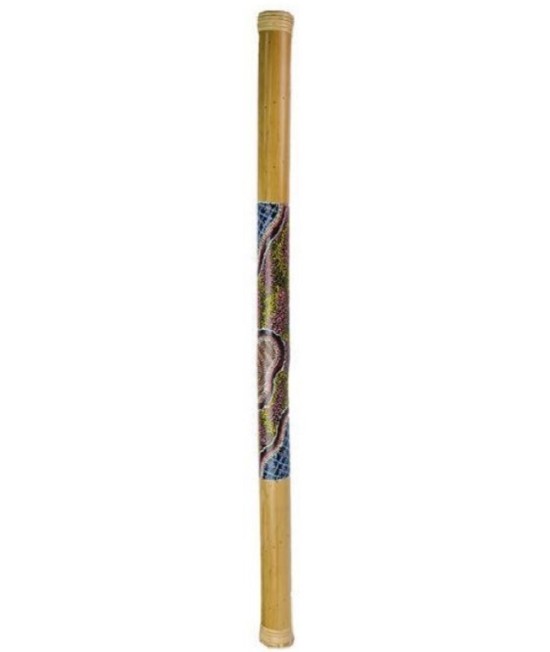 印尼 竹製彩繪 雨棍 彩繪竹雨聲棒 彩繪雨棍 Rainstick (長100CM)