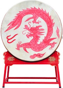 1.8米 立式戰鼓 龍鼓 連立式鼓架