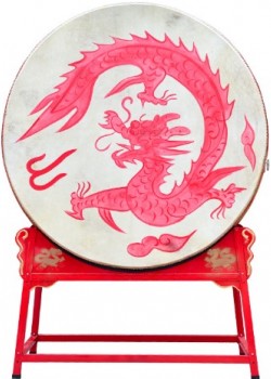 2米 立式戰鼓 龍鼓 連立式鼓架