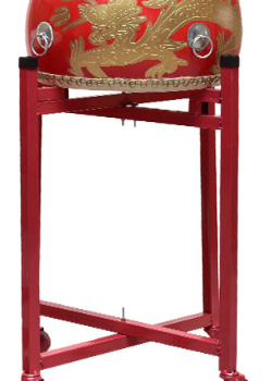 16吋 堂鼓 龍鼓 連成人鼓架